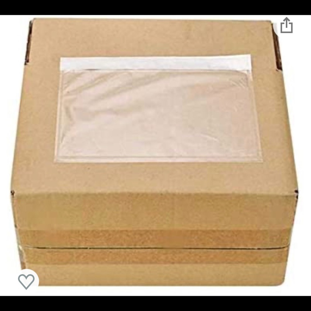 COPY - 25 ez peel packing list and shipping pouches